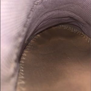 old well worn running shoes